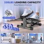 Mini Hydraulic Stepper with Resistance Bands & Monitor