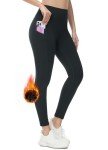 Women's Water Resistant Fleece Lined Running Leggings