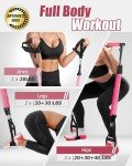 ALongSong Pilates Bar and Resistance Bands Set