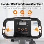 Foldable Exercise Bike with 8 Resistance Levels