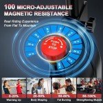 Dripex Magnetic Resistance Exercise Bike for Home Training