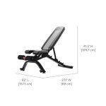 Bowflex SelectTech Adjustable Bench – Black