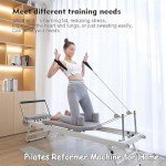 Foldable Portable Pilates Reformer Machine for Home