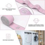 SULIVES Elastic Yoga Straps for Stretching and Flexibility