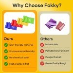 Fokky 2M Adjustable Resistance Bands for All Workouts