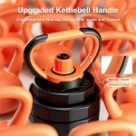 RUNWE 88 lb Adjustable Dumbbell & Barbell Set