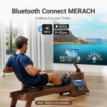Merach Water Rowing Machine for Home Fitness