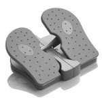 HERCHR Foldable Foot Stepper with Resistance Bands