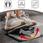 HERCHR Foldable Foot Stepper with Resistance Bands