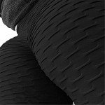 High Waist Honeycomb Leggings for Ladies