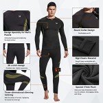 Men's Thermal Base Layer Set for Workout & Skiing