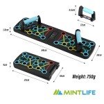 Mintlife Pushup Board + 30-Week Training Program