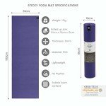 Non-Slip Sticky Yoga Mat for Home Workouts