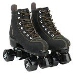 Adjustable Double Row Roller Skates for Outdoor Use