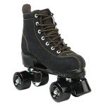 Adjustable Double Row Roller Skates for Outdoor Use