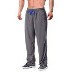 Men's Mesh Jogging Pants with Zipper Pockets
