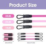 Ankle Resistance Bands for Glute Workouts