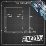 K-Sport Free Standing Pull-Up Bar & Training Station