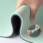 Thick Non-Slip Yoga Mat for Home Workouts