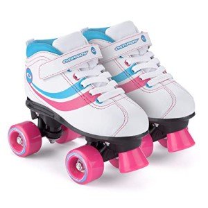 Osprey Disco Retro Quad Roller Skates - White