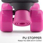 Osprey Disco Retro Quad Roller Skates - White