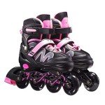 Adjustable Inline Skates for Adults and Teens