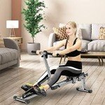 Foldable Air Resistance Rowing Machine for Home