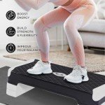 Adjustable Aerobic Stepper for Home Workouts