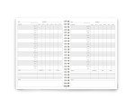 Gym Logbook for Recording Your Workouts - A5