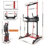 ONETWOFIT Foldable Power Tower & Pull Up Bar