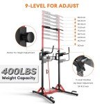 ONETWOFIT Foldable Power Tower & Pull Up Bar