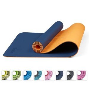 KEPLIN Large Non-Slip Yoga and Exercise Mat