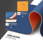 KEPLIN Large Non-Slip Yoga and Exercise Mat