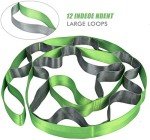 Mosie 12-Loop Yoga Stretch Strap for Therapy & More