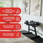 Nuobell Adjustable Dumbbell Stand for Home Gym