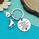 Ice Skater Keyring – Perfect Gift for Skate Lovers