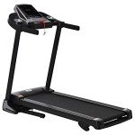 HOMCOM Folding Treadmill with LED Display & Programs