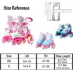 Adjustable Inline Skates for Kids - 4 Colors