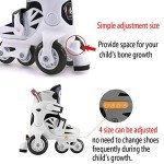 Adjustable Inline Skates for Kids - 4 Colors