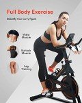 UREVO 10kg Flywheel Indoor Exercise Bike for Home