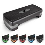 KAYMAN Adjustable Fitness Stepper - Grey