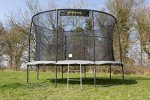 Jumpking Oval Pro Trampoline with Safety Enclosure