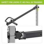 Kipika Adjustable Jammer Arms for Power Racks