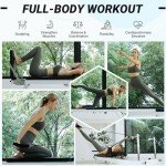 Foldable Pilates Reformer Machine for Home Workouts