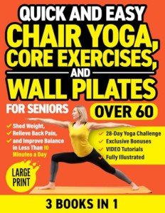 Chair Yoga & Pilates Workout for Seniors Over 60