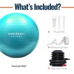 Mind Body Future 65cm Anti-Burst Yoga Ball
