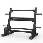 Holleyweb Adjustable 3-Tier Dumbbell Weight Rack