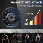 Foldable Rowing Machine with LCD Monitor and Resistance