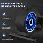 Foldable Rowing Machine with LCD Monitor and Resistance