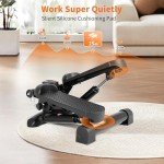 LeikeFitness Mini Stair Stepper with Digital Monitor